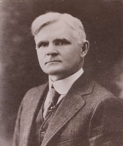 Robert K. Toaz, first superintendent of the Huntington School District. 